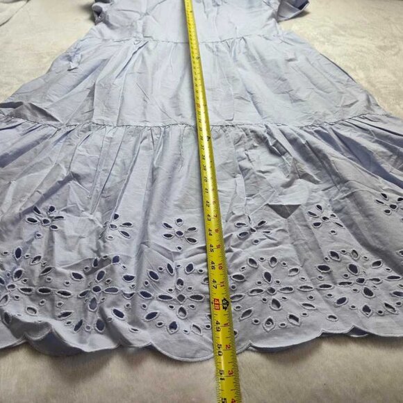 New XL Anthropologie x Maeve The Bettina tiered shirt dress: Eyelet edition - Picture 12 of 12